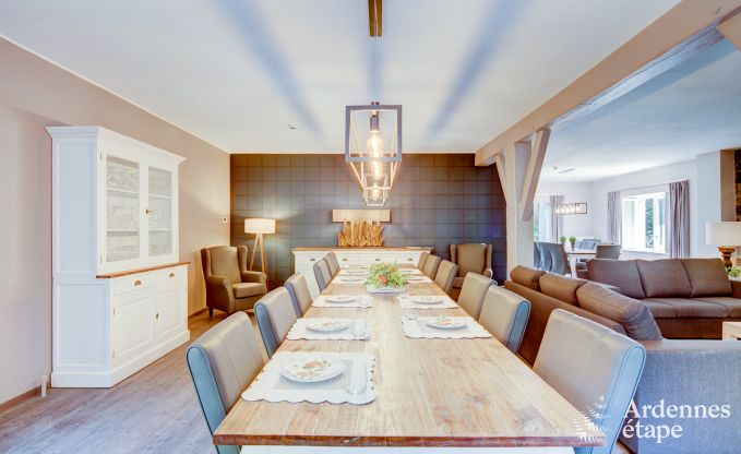 Luxury villa in Malmedy for 15/18 persons in the Ardennes