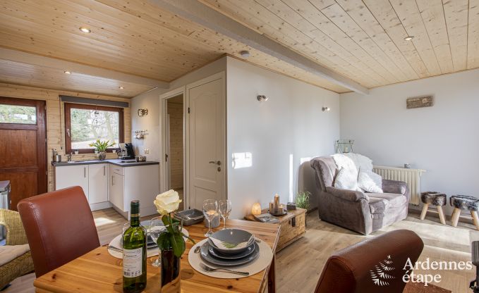 Cosy chalet for 2 people for rent in Manhay