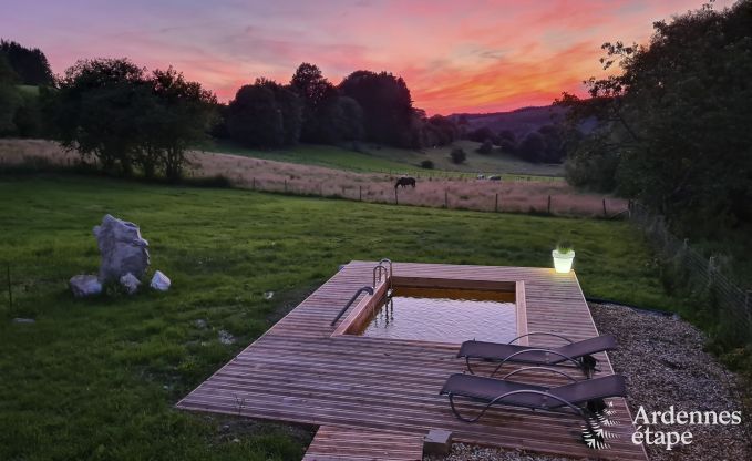 Holiday cottage in Manhay for 4/5 persons in the Ardennes