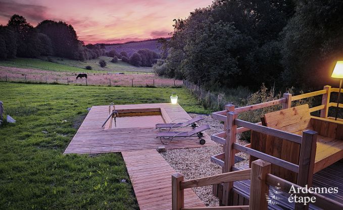 Holiday cottage in Manhay for 4/5 persons in the Ardennes