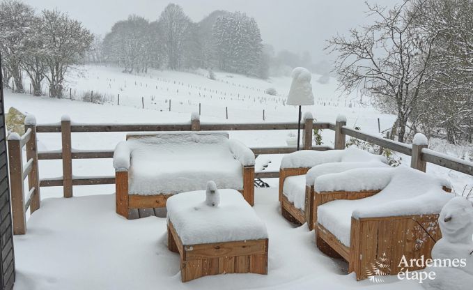 Holiday cottage in Manhay for 4/5 persons in the Ardennes