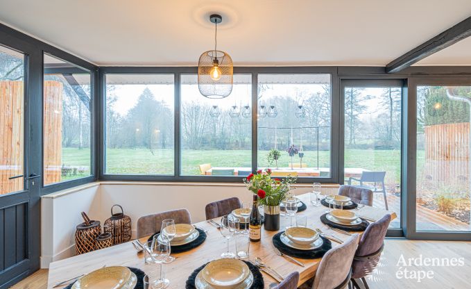 Holiday cottage in Manhay for 6/8 persons in the Ardennes
