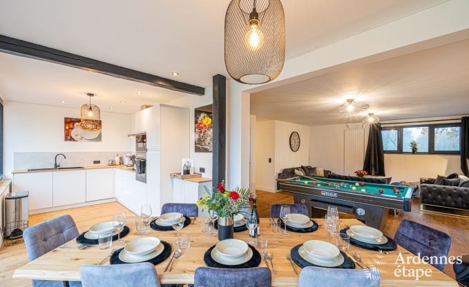 Holiday cottage in Manhay for 6/8 persons in the Ardennes