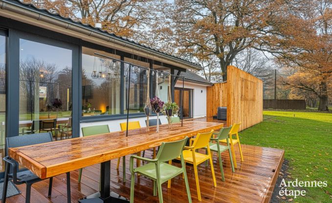 Holiday cottage in Manhay for 6/8 persons in the Ardennes