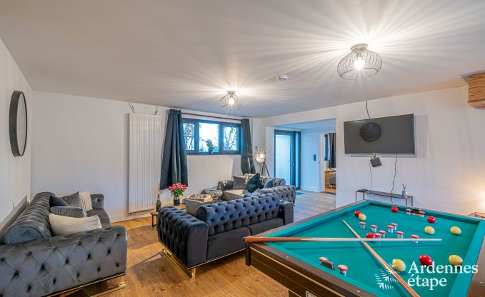Holiday cottage in Manhay for 6/8 persons in the Ardennes