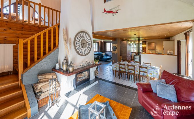 Holiday cottage in Manhay for 9 persons in the Ardennes