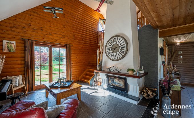 Holiday cottage in Manhay for 9 persons in the Ardennes