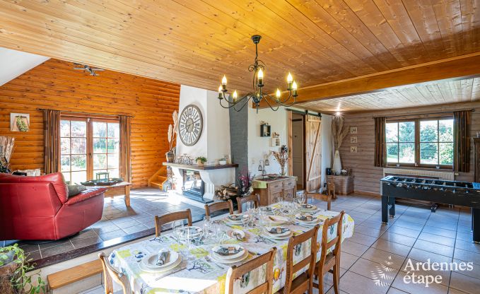 Holiday cottage in Manhay for 9 persons in the Ardennes