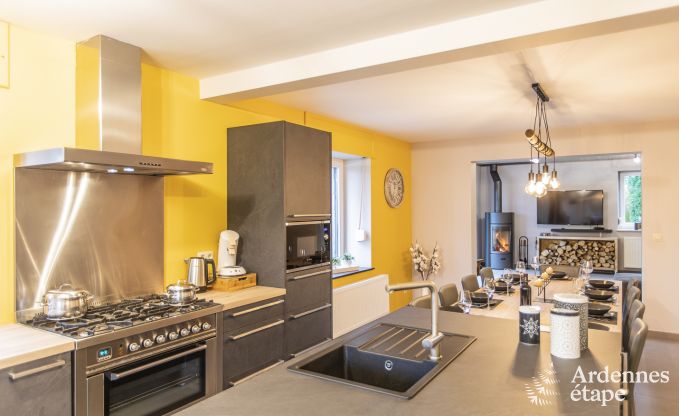 Holiday cottage in Manhay for 9 persons in the Ardennes