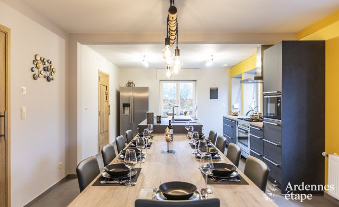 Holiday cottage in Manhay for 9 persons in the Ardennes