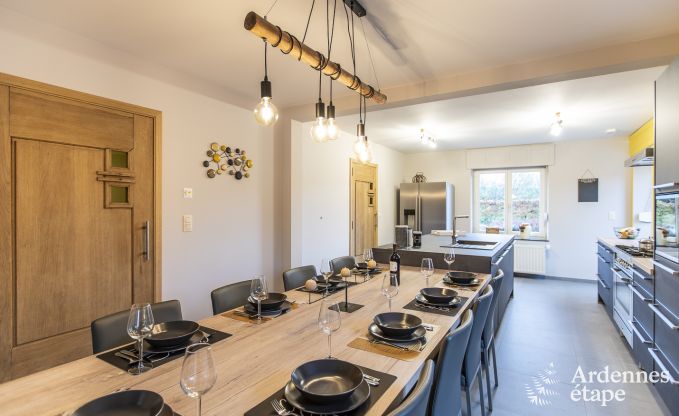 Holiday cottage in Manhay for 9 persons in the Ardennes
