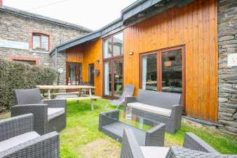 Comfortable holiday home for 4-5 guests for rent in Manhay