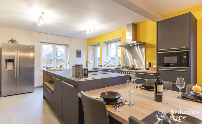 Holiday cottage in Manhay for 9 persons in the Ardennes