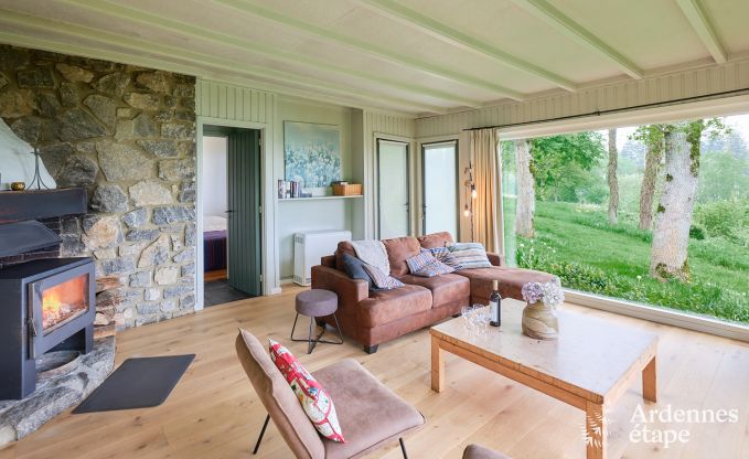 Wooden chalet for 6 people in the midst of nature in Marche-en-Famenne, Ardennes