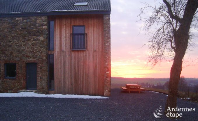 Holiday cottage in Marche for 14 persons in the Ardennes
