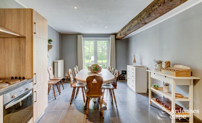 Holiday cottage in Marchin for 8 persons in the Ardennes