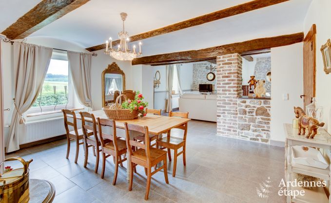 Holiday cottage in Marchin for 8 persons in the Ardennes