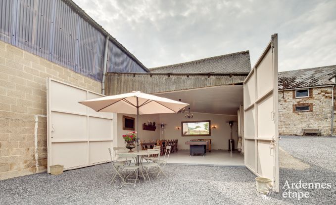 Holiday cottage in Marchin for 8 persons in the Ardennes