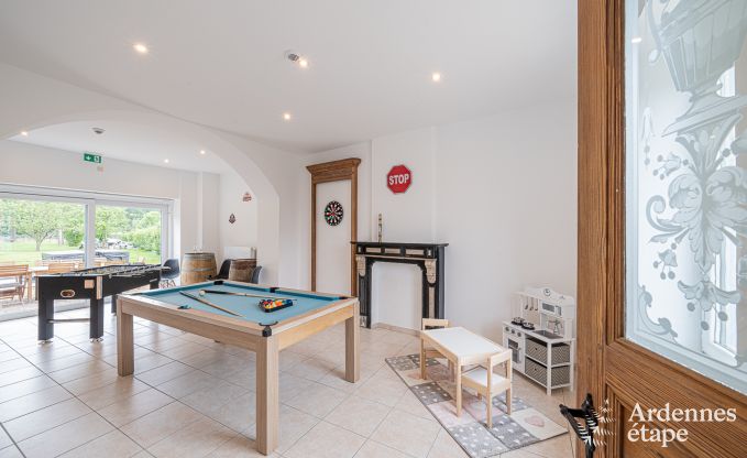 Holiday cottage in Mardesous for 14 persons in the Ardennes