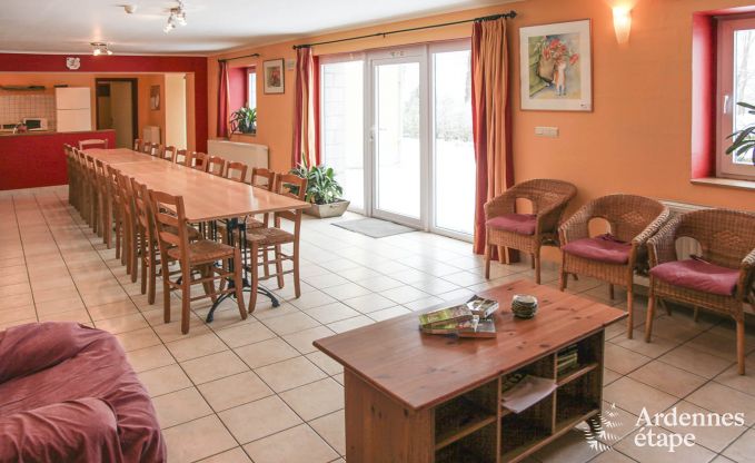 Holiday cottage in Maredsous for 20 persons in the Ardennes