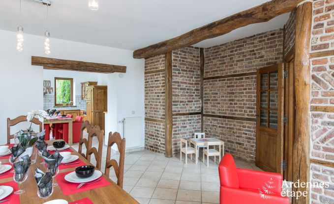 Holiday cottage in Maredsous for 12/13 persons in the Ardennes