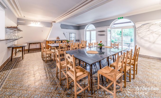 Spacious holiday home in Maredsous in the Ardennes: Comfort and entertainment for 29 people