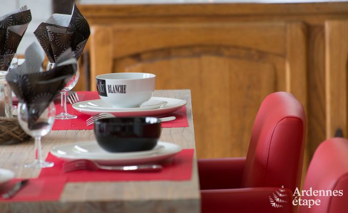 Holiday cottage in Maredsous for 12/13 persons in the Ardennes