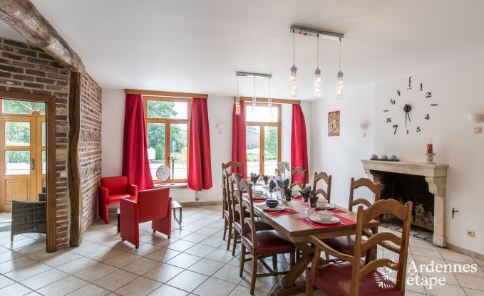 Holiday cottage in Maredsous for 12/13 persons in the Ardennes
