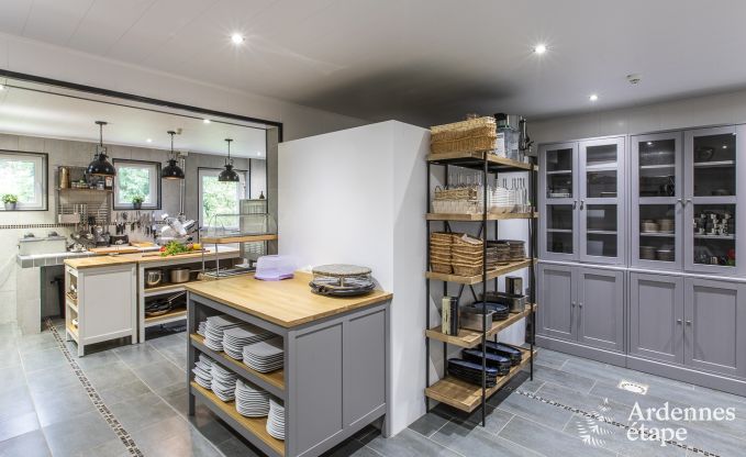 Getaway in the heart of nature in the Ardennes : spacious villa in Houffalize (Nadrin) for 18 people with numerous amenities and services, pets welcome