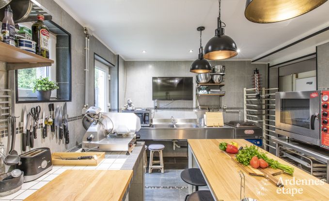 Getaway in the heart of nature in the Ardennes : spacious villa in Houffalize (Nadrin) for 18 people with numerous amenities and services, pets welcome
