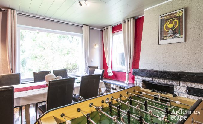 Getaway in the heart of nature in the Ardennes : spacious villa in Houffalize (Nadrin) for 18 people with numerous amenities and services, pets welcome