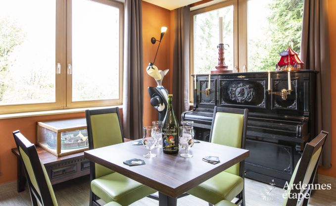 Getaway in the heart of nature in the Ardennes : spacious villa in Houffalize (Nadrin) for 18 people with numerous amenities and services, pets welcome