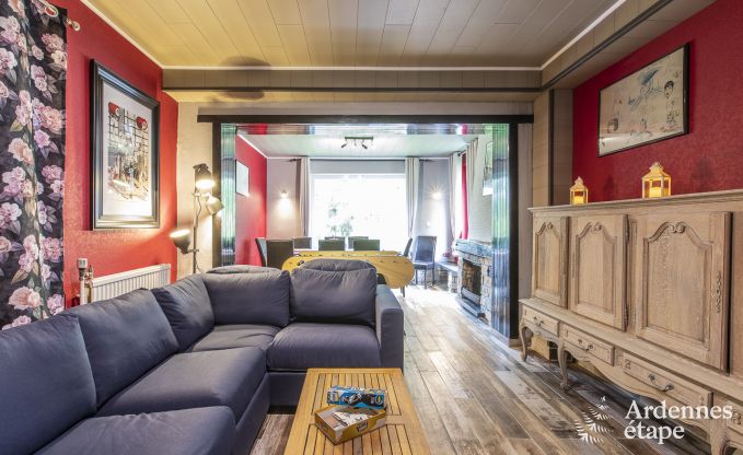 Getaway in the heart of nature in the Ardennes : spacious villa in Houffalize (Nadrin) for 18 people with numerous amenities and services, pets welcome