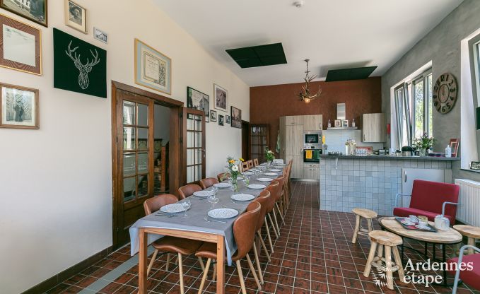 Holiday cottage in Neufchteau for 18/23 persons in the Ardennes