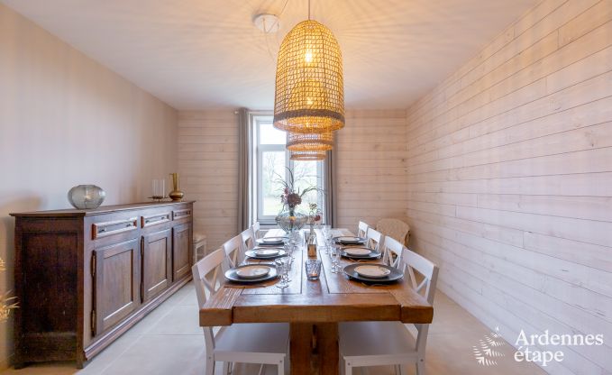 Holiday cottage in Neufchateau for 9 persons in the Ardennes