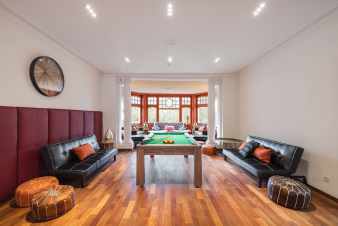 Luxury villa in Neufchteau for 20 people with large wellness area and billiards