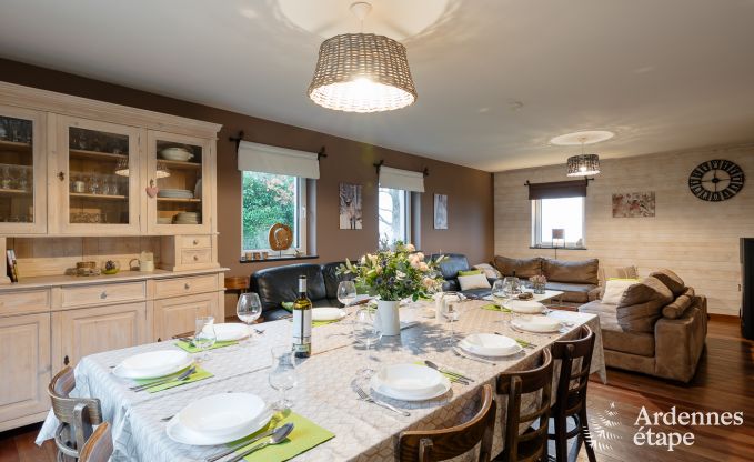 Comfortable holiday home in Neufchateau, ideal for 15 people, with hot tub, sauna and play facilities
