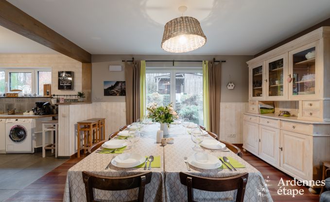 Comfortable holiday home in Neufchateau, ideal for 15 people, with hot tub, sauna and play facilities