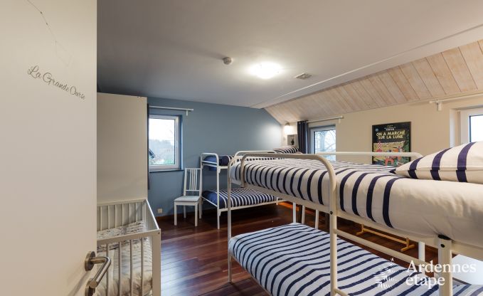 Comfortable holiday home in Neufchateau, ideal for 15 people, with hot tub, sauna and play facilities