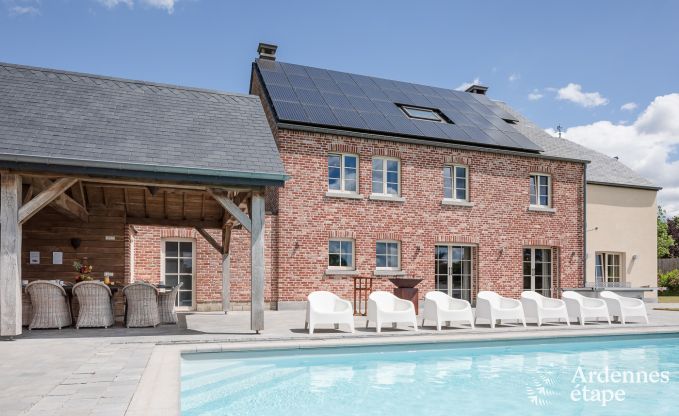 Luxury villa in Noiseux for 8 persons in the Ardennes