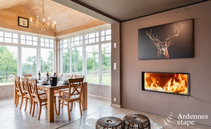 Luxury villa in Noiseux for 8 persons in the Ardennes