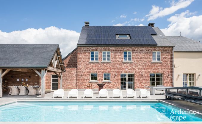 Luxury villa in Noiseux for 8 persons in the Ardennes