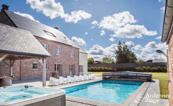 Luxury villa in Noiseux for 8 persons in the Ardennes