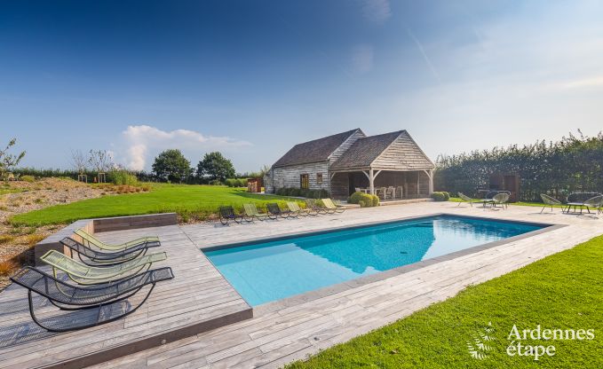 Castle-farm for 15 persons to rent in the Ardennes (Ohey)