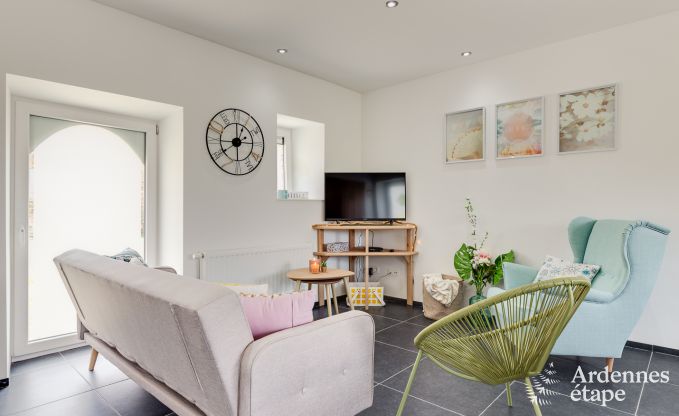 A bright, airy holiday home to rent in the Ardennes, in Ohey, for four people