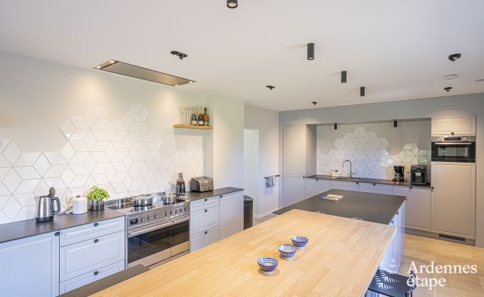 Luxury villa in Ohey for 14 persons in the Ardennes
