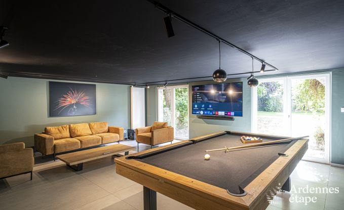 Luxury villa in Ohey for 14 persons in the Ardennes
