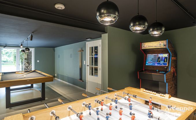 Luxury villa in Ohey for 14 persons in the Ardennes