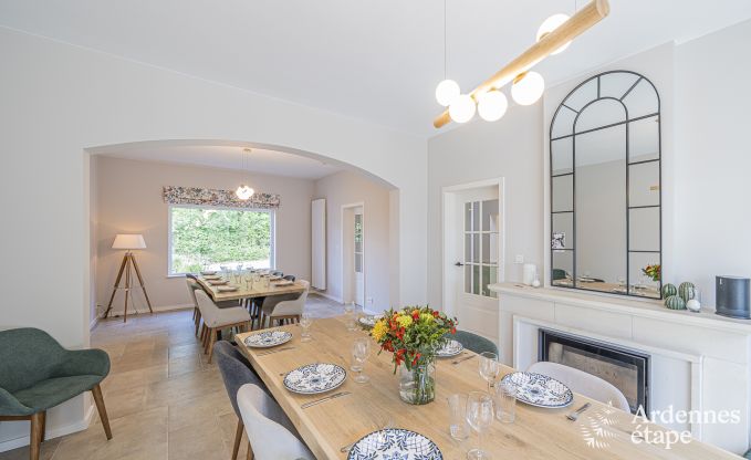Luxury villa in Ohey for 14 persons in the Ardennes