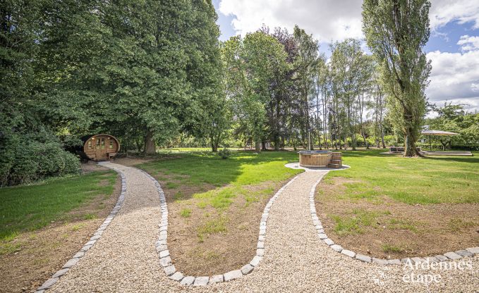 Luxury villa in Ohey for 14 persons in the Ardennes